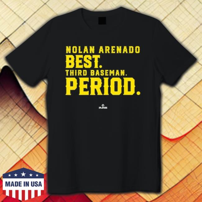 Nolan Arenado Best Third Baseman Period Nolan Arenado Sweatshirts