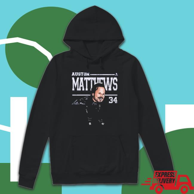 Auston Matthews Toronto Cartoon Signature T-Shirt