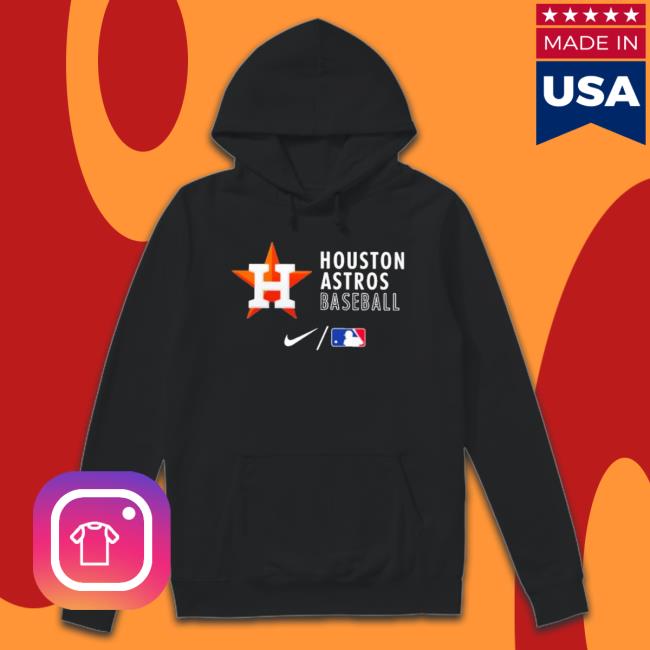 Official Houston Astros Baseball Hooded Sweatshirt