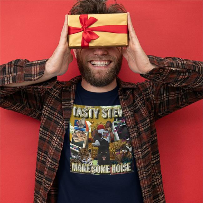 10-0 store Tasty Steve Make Some Noise 2022 Shirt Steve Scott