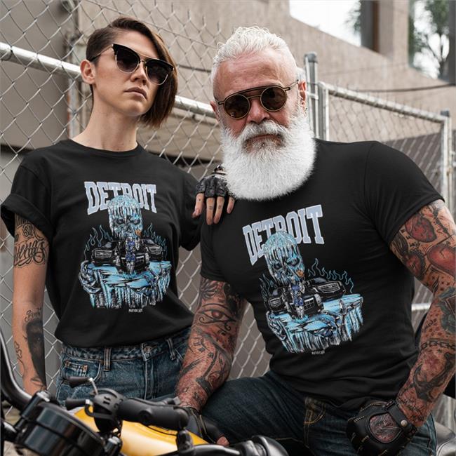 Saddiq Bey Warren Lotas X Detroit Motorcade Shirt Sana Detroit Motorcade Shirt