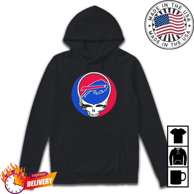 Grateful Dead Buffalo Bills Crewneck Sweatshirt Grateful Dead Buffalo Bills Long Sleeve Shirt