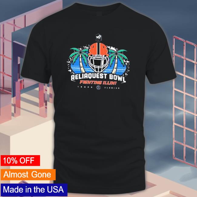 Illinois Fighting Illini Reliaquest Bowl Bound 2023 Tee Shirt Illinois Fighting Illini Reliaquest Bowl Bound 2023 Classic Shirt