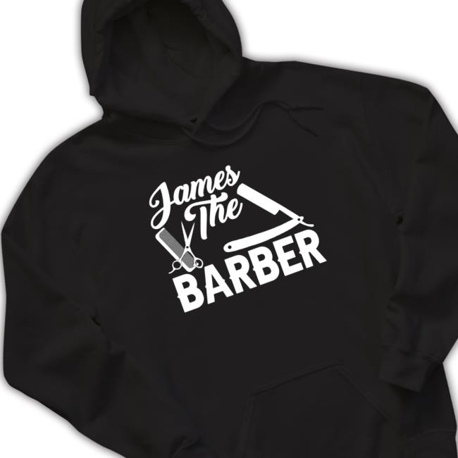 Personalised The Barber Hairdresser Your Name Barbershop Hair Stylist Hoodie