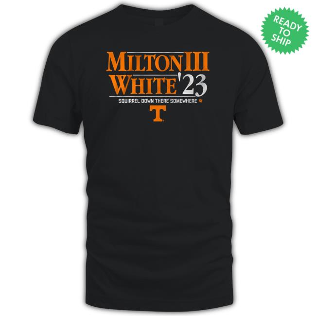 Tennessee Football: Milton III White '23 T-Shirt