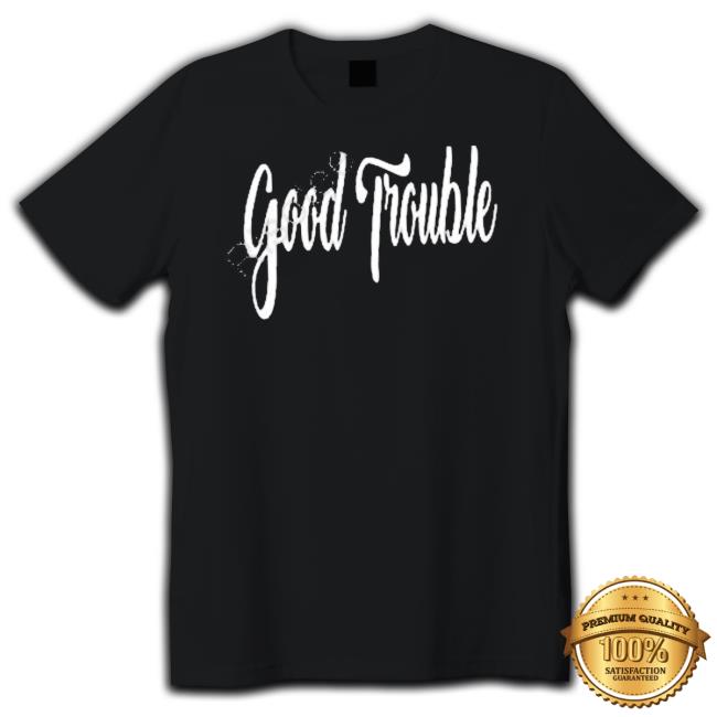 Harry A Dunn Wearing Good Trouble Tee