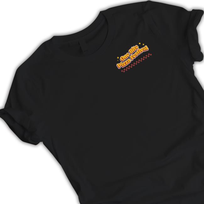 Official Barstool Sports Store 47 Brand X One Bite Festival Slice T-Shirt