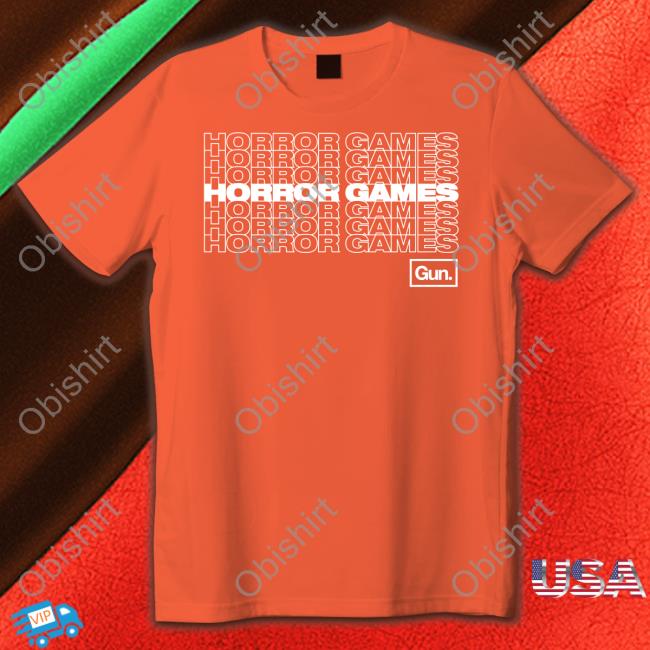 Gun Merch Horror Games T-Shirt