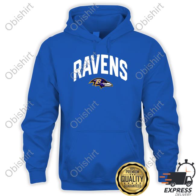 Ravens Baltimore Ravens Logo Hooded Sweatshirt
