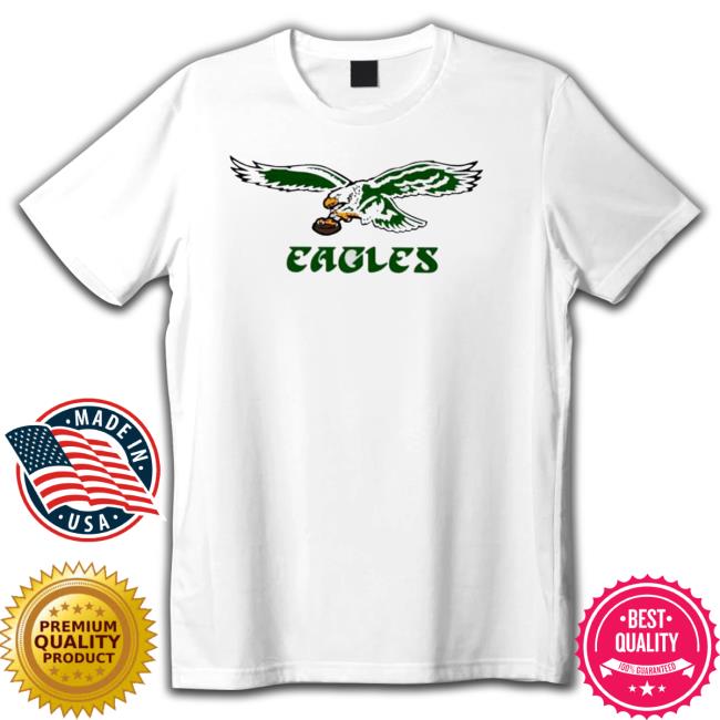 Eagles Logo 1987 Philadelphia Eagles Football Tee Shirt