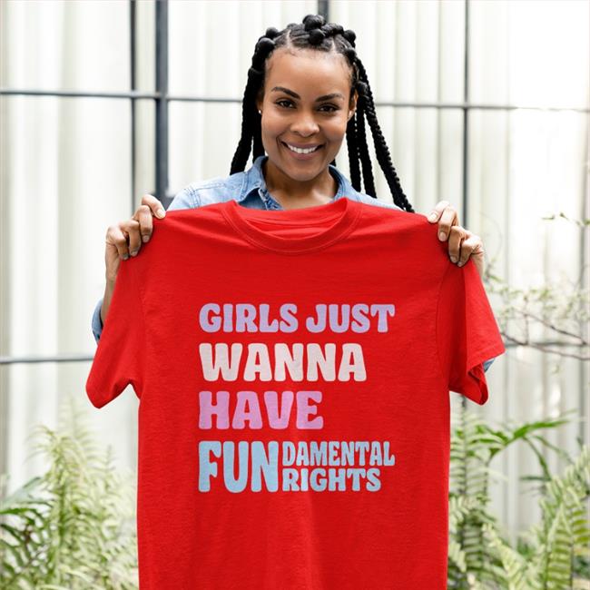 Girls Just Wanna Have Fun Damental Rights Sweatshirt