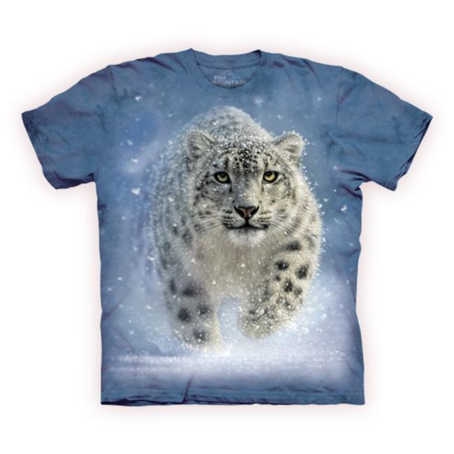 Clothing Monster Leopard Snow Ghost Tee Shirt