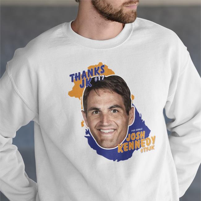 Thanks Jk 17 Josh Kennedy Tyjk Shirt