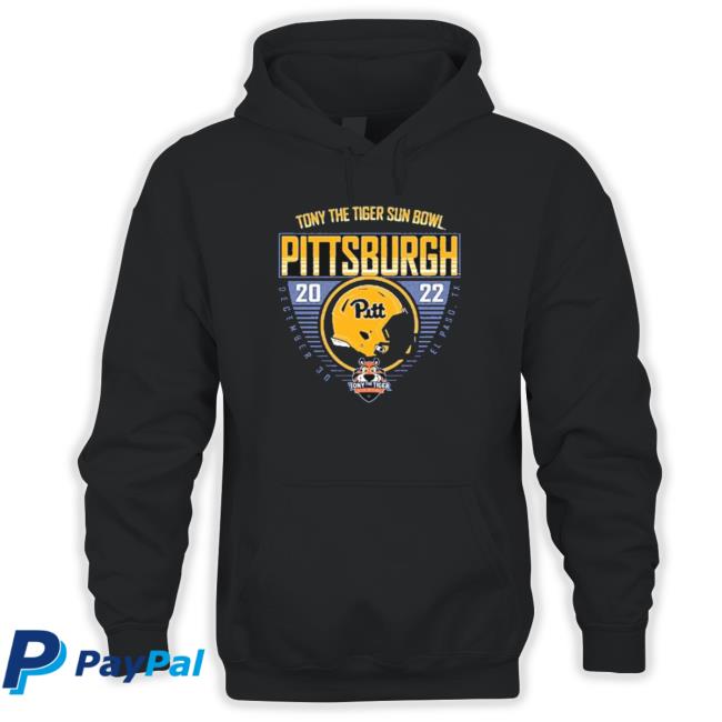 Official Pittsburgh Panther Tony The Tiger Sun Bowl 2022 Vintage Helmet Hoodie