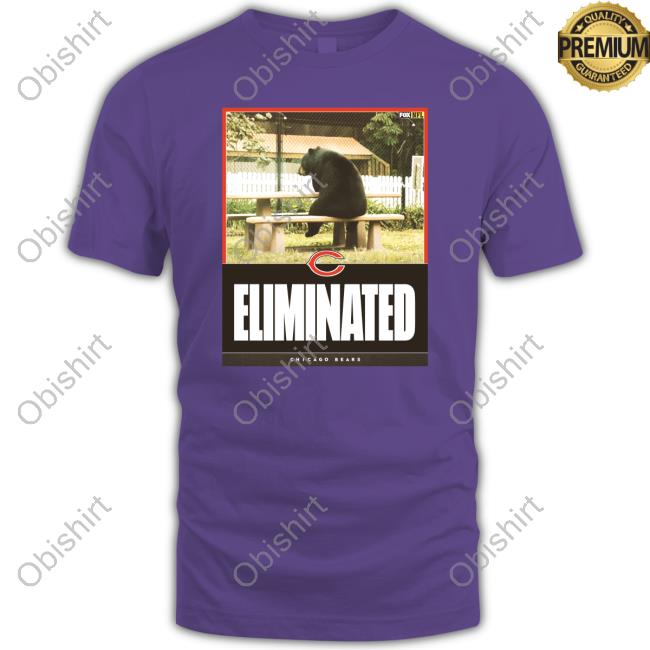 Eliminated Chicago Bears Shirt Nflonfox