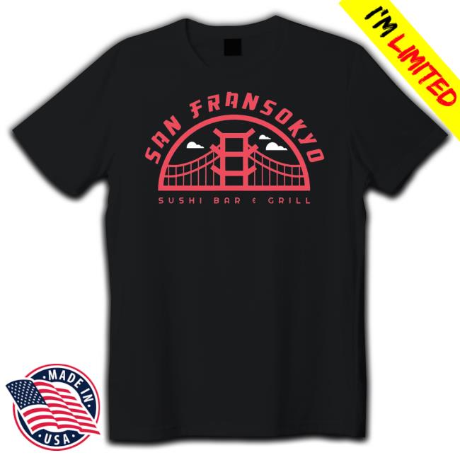 San Fransokyo Sushi Bar And Grill Logo T Shirt