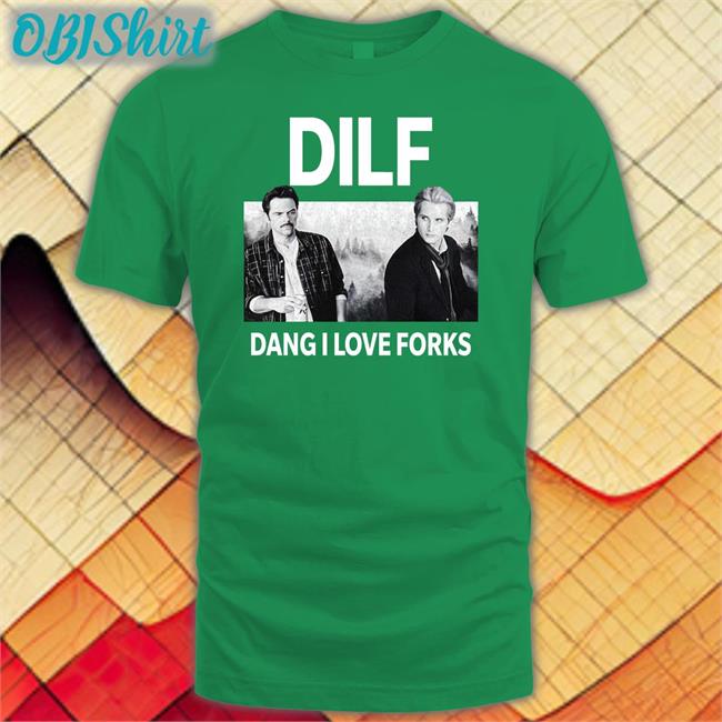 Dilf Dang I Love Forks Long Sleeve T Shirt