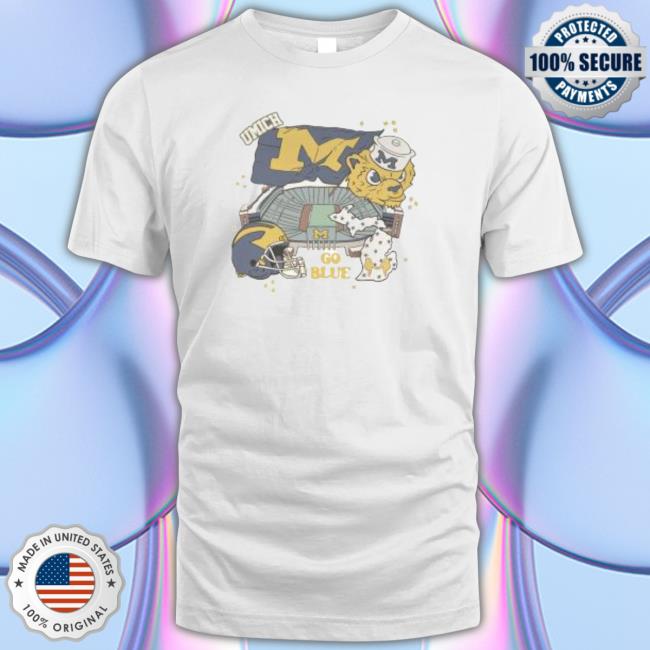 Michigan Wolverines Go Blue Umich Long Sleeve Shirt