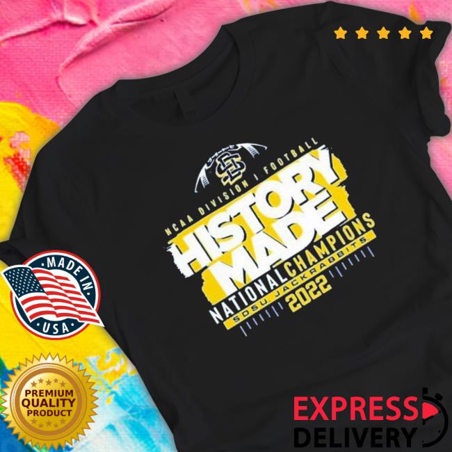 South Dakota State Jackrabbits 2022 Fcs National Champions History Made Crewneck Sweatshirt