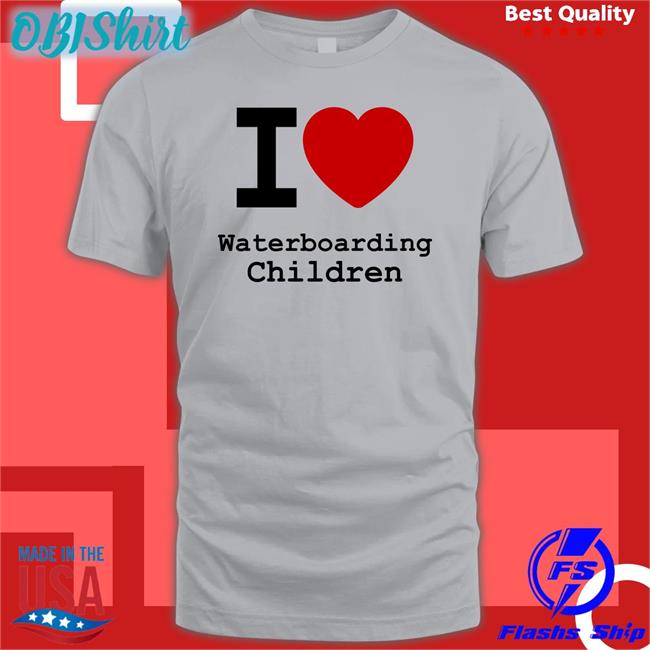 I Love Waterboarding Children Tee