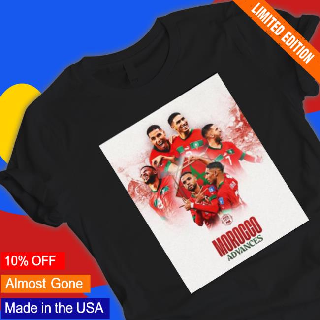 Morocco Is Moving On To The Semifinals For The First Time In History World Cup Qatar 2022 Crewneck Sweatshirt