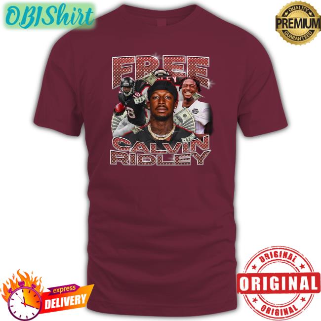 Falcons Rb Free Calvin Ridley Hoodied Sweatshirt
