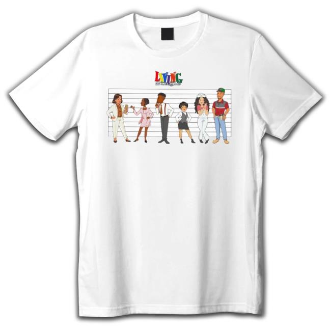 Living Single Artwork By Morgan Bissant T-shirt