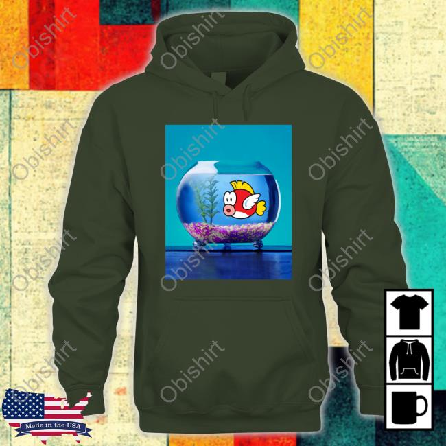 Nintendo Mario Cheep Cheep Fish Bowl Sweatshirt Generational Talent
