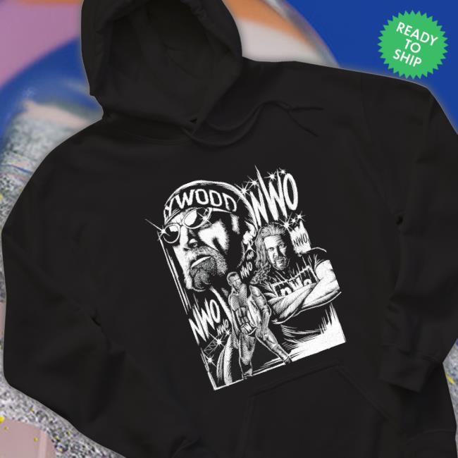 Nwo Fathead Superstar Pose Hoodie Nwo Fathead Superstar Pose Hooded Sweatshirt