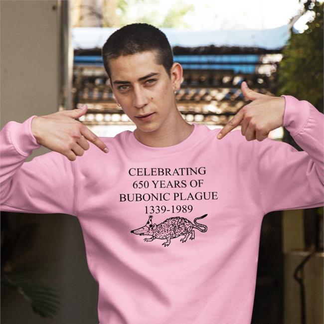 Celebrating 650 Years Of Bubonic Plague 1339-1989 Shirt Strangethrift Weird Thrift Store Shirts