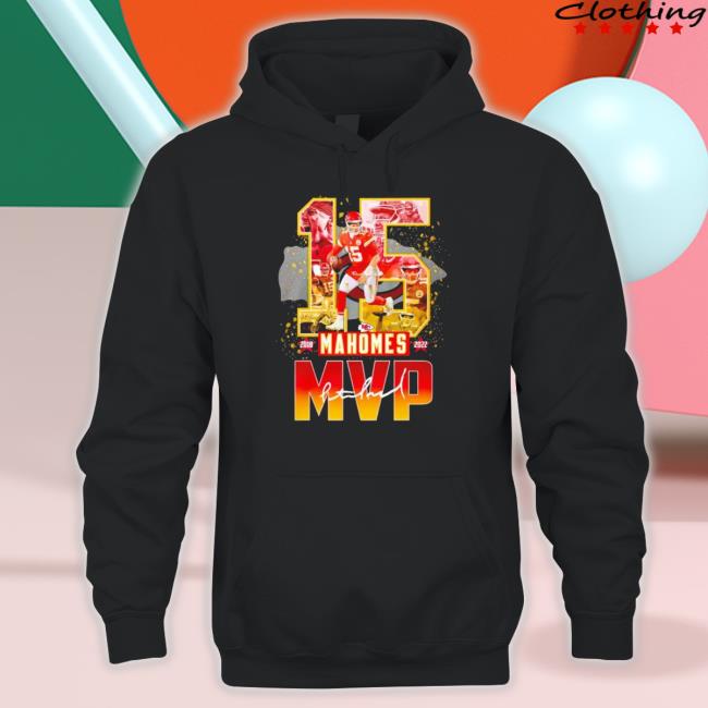 Kansas City Chiefs 15 Patrick Mahomes 2018 2022 Mvp Signature Shirts