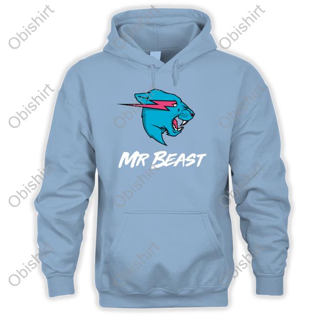 Mr Beast Full Logo Crewneck Sweatshirt