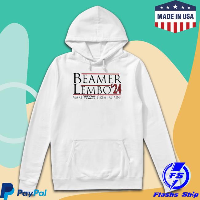 Official Talk Cocky With Me Beamer Lembo 24 Make Special Teams Great Again T-Shirt