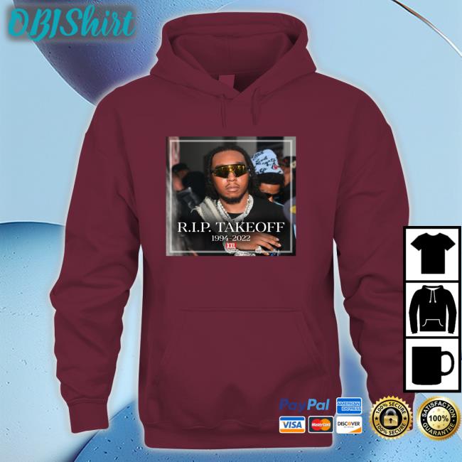 Rip Takeoff Rapper 1994-2022 Long Sleeve T Shirt XXL Magazine