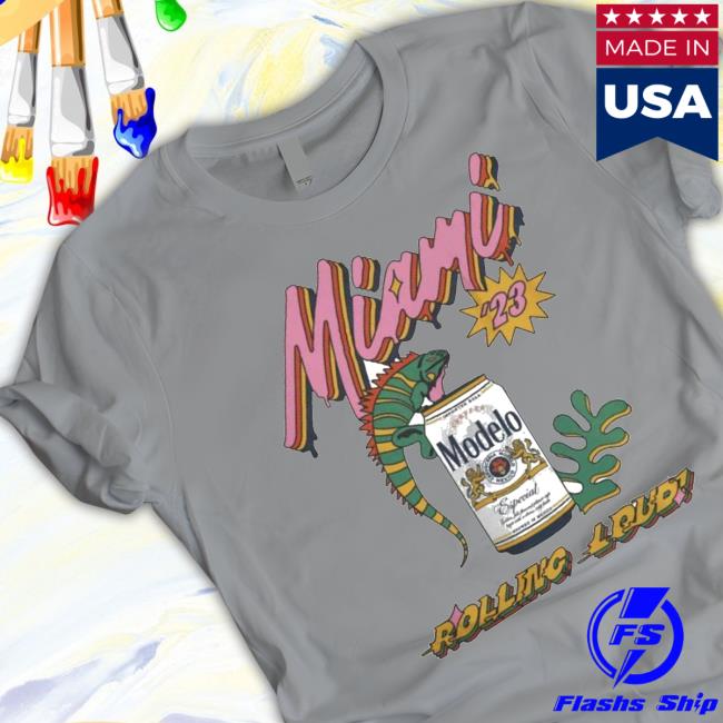 Rl X Modelo Miami 23 Iguana Cream Tee