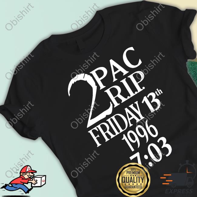 The Travis Mills Show 2Pac Rip Friday 13Th 1996 7:03 Hoodie