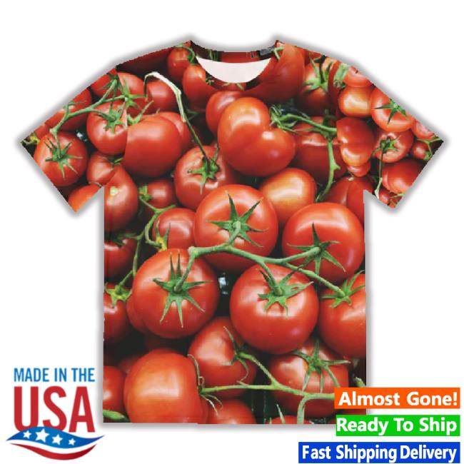 Tomato Vine T-Shirt, Men's Polyester 3D Sweatshirt