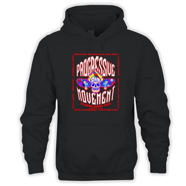 Progressive Movement Stoked Since Crewneck Sweatshirt