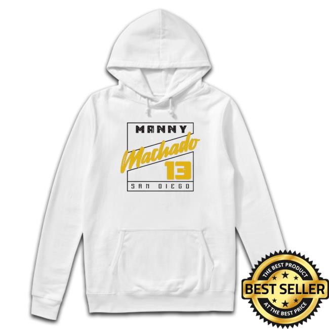 Official Manny Machado 13 San Diego Square Sweatshirt