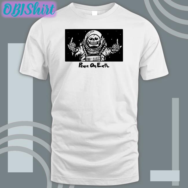 Matt Bailey Peace On Earth Skull T-Shirt