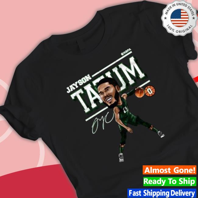 Jayson Tatum Cartoon Signature Shirts Jayson Tatum Cartoon Signature Shirt