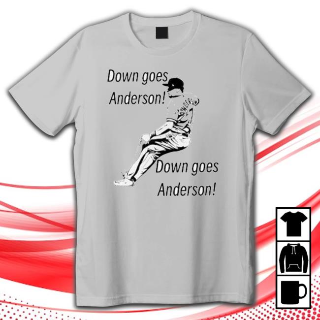 Jose Ramirez Down Goes Anderson Shirts