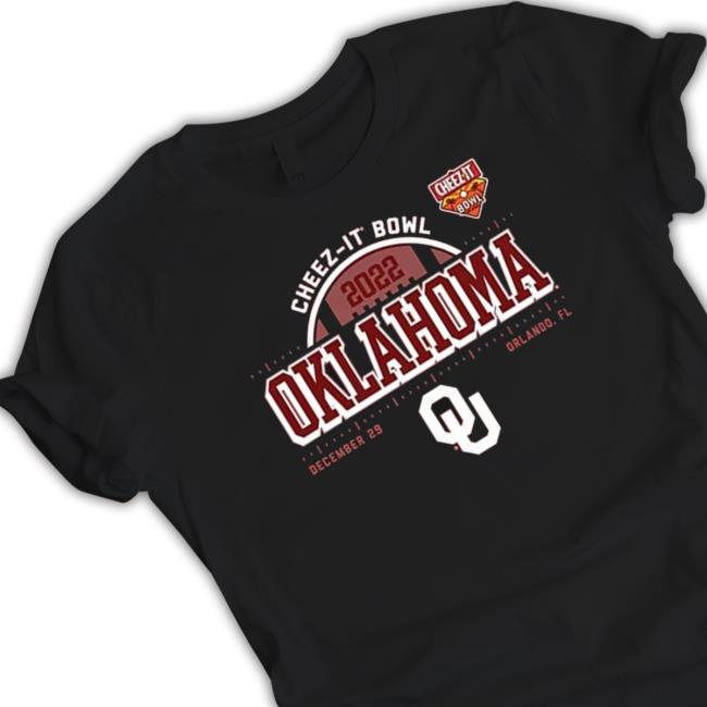 Oklahoma Sooners 2022 Cheez-It Bowl December 29 Orlando tee shirt