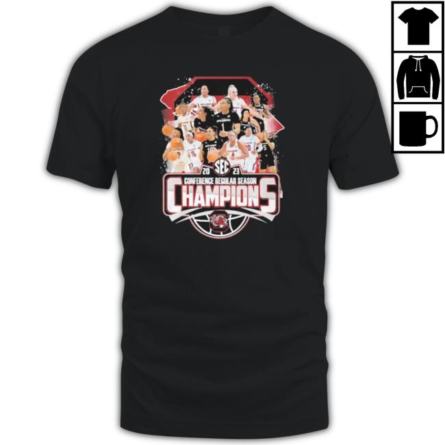 South Carolina Gamecocks 2023 Conference Regular Season Champions shirt