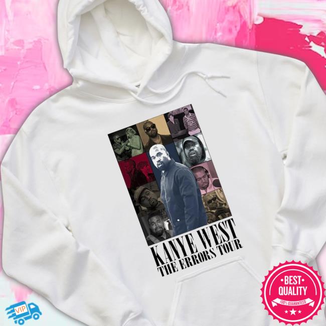 Product Kanye West The Errors Tour Hoodie Sweatshirt Product Kanye West The Errors Tour Tee Shirt