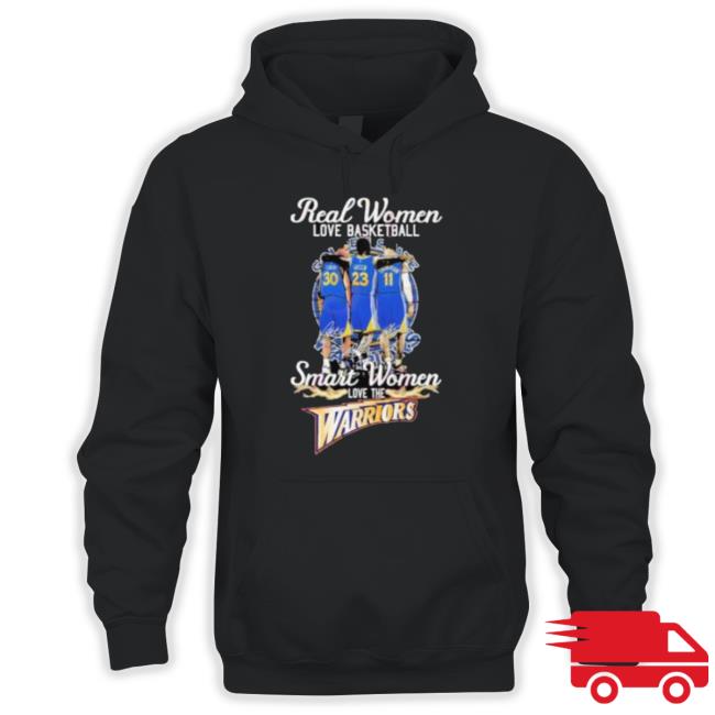 Curry Green And Thompson Real Women Love Basketball Smart Women Love The Warriors Signatures Shirt