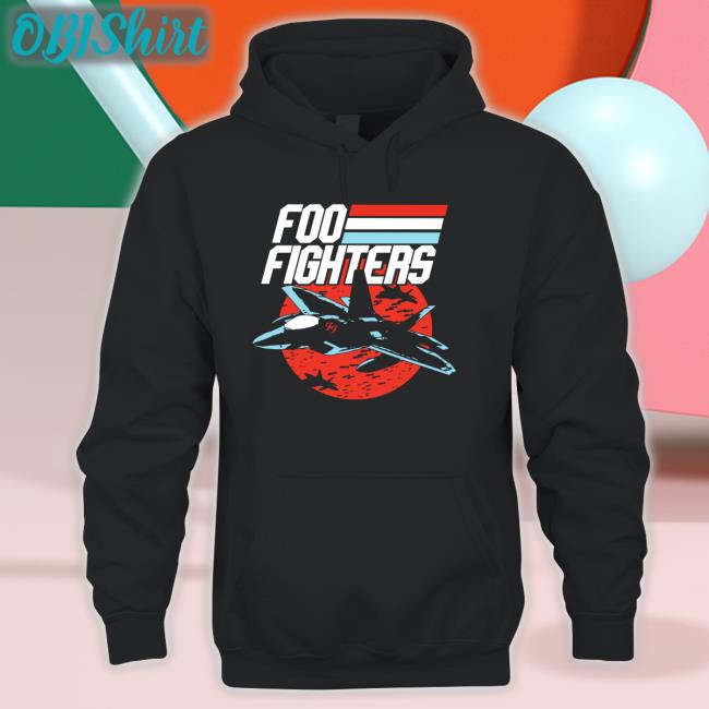 Foo Fighters Storre Fighter Jet T-Shirt Ryan Pinesworth