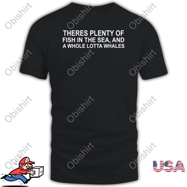 Designedbytheboys There's Plenty Of Fish In The Sea And A Whole Lotta Whales Hoodie