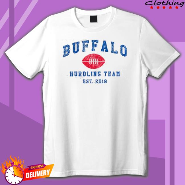 Official Buffalo Hurdling Team Est 2018 Hoodie Official Buffalo Hurdling Team Est 2018 T-Shirt