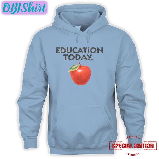 Yunhyeong Song Wearing Education Today Tee Shirt